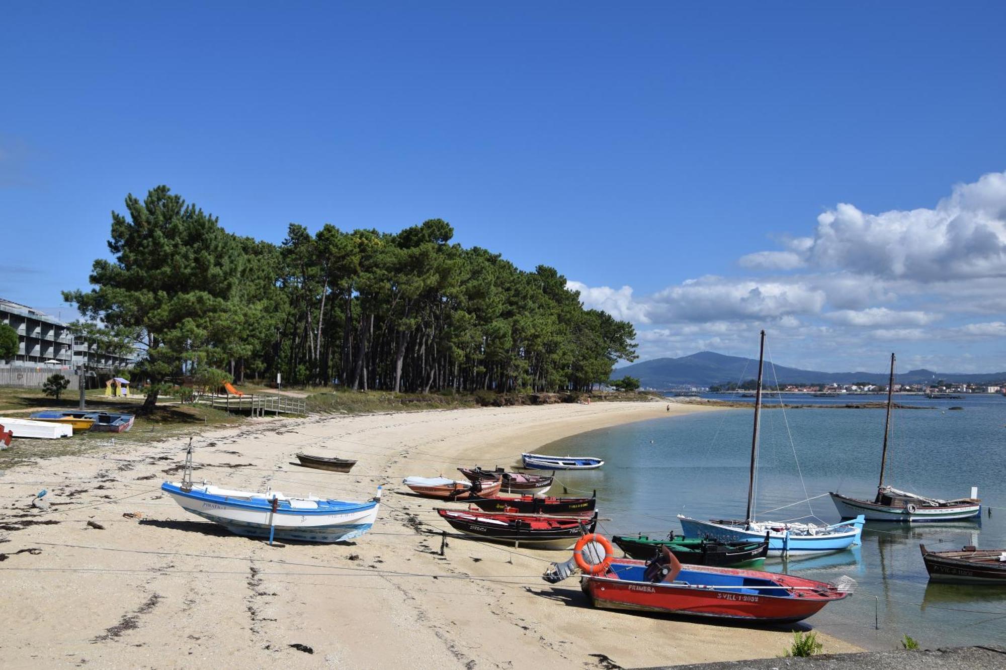 Apartamento De Mar Y Playa En Illa De Arousa 외부 사진
