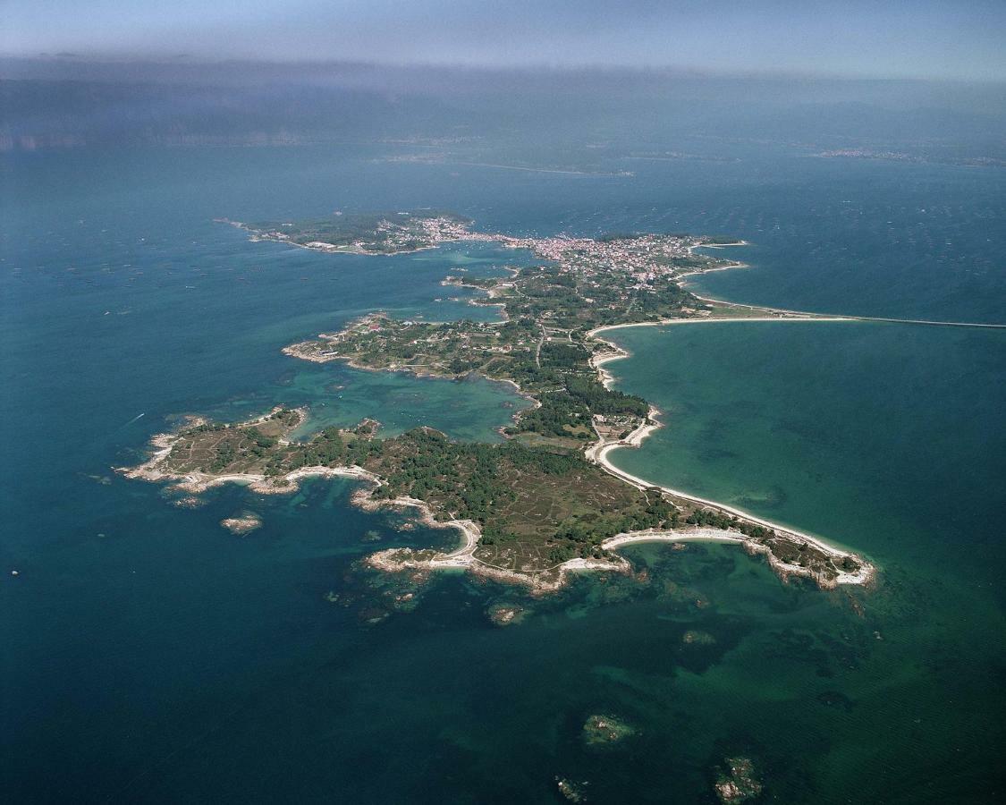 Apartamento De Mar Y Playa En Illa De Arousa 외부 사진